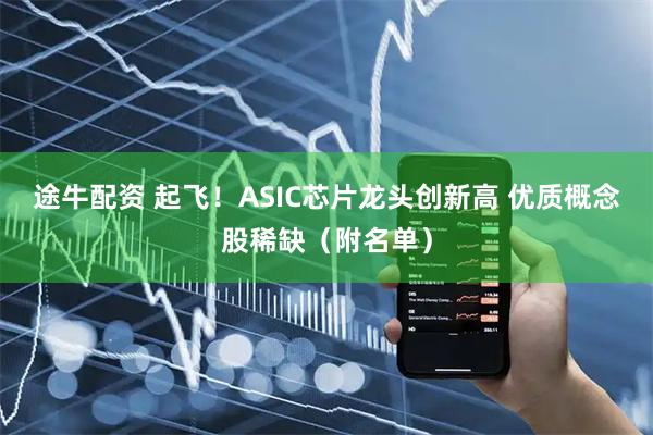 途牛配资 起飞！ASIC芯片龙头创新高 优质概念股稀缺（附名单）