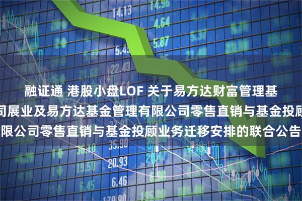 融证通 港股小盘LOF 关于易方达财富管理基金销售(广州)有限公司展业及易方达基金管理有限公司零售直销与基金投顾业务迁移安排的联合公告
